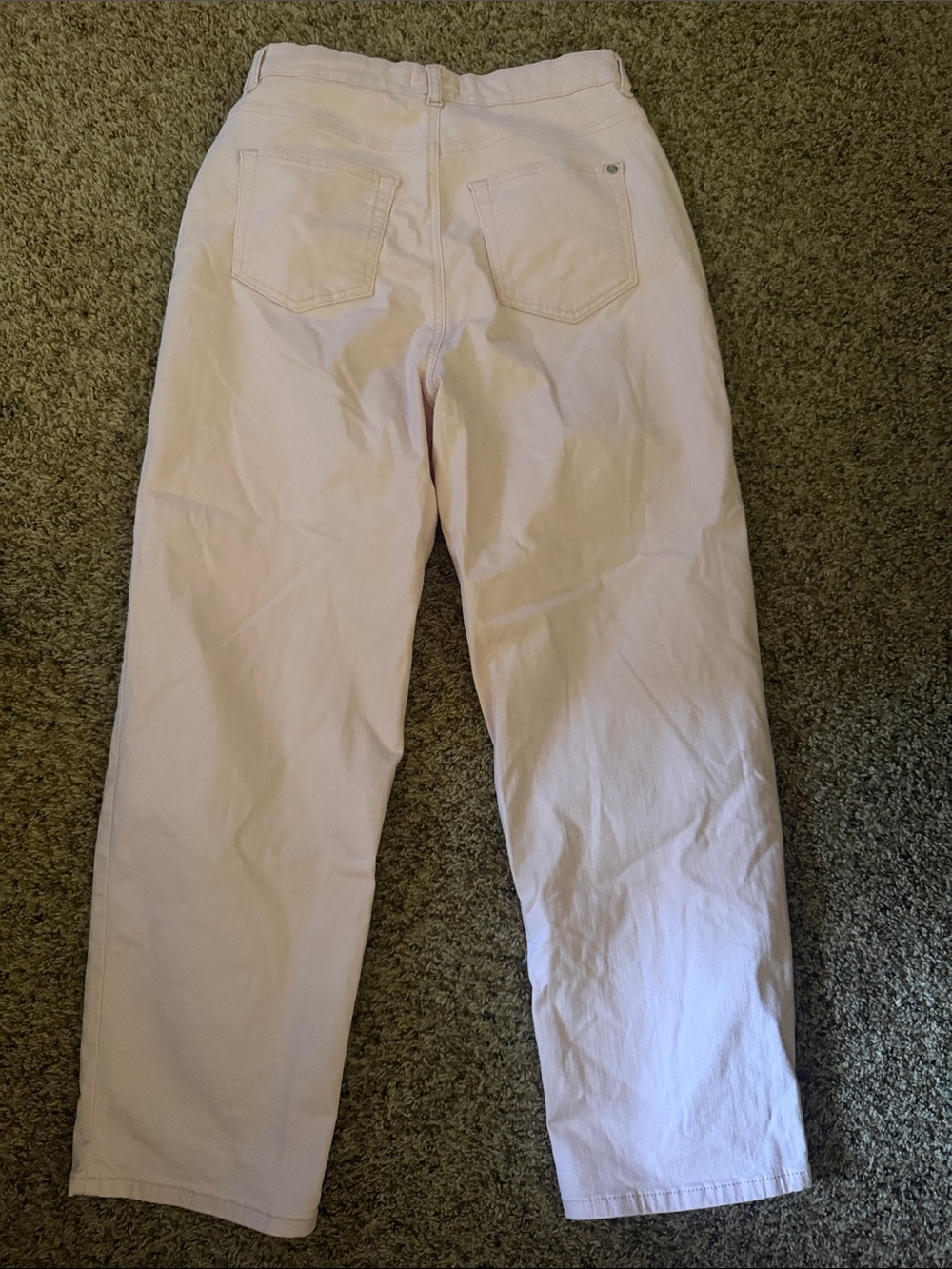 Ted Baker London Pale Pink Straight-Leg Women's Pants - Picture 2 of 2